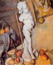 nature morte avec l'amour en platre