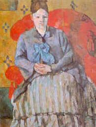 Madame Cézanne au fauteuil rouge