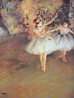 deux danseuses en scènes