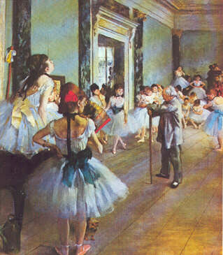 la classe de danse