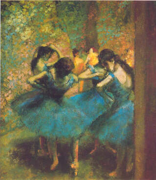 danseuses bleues